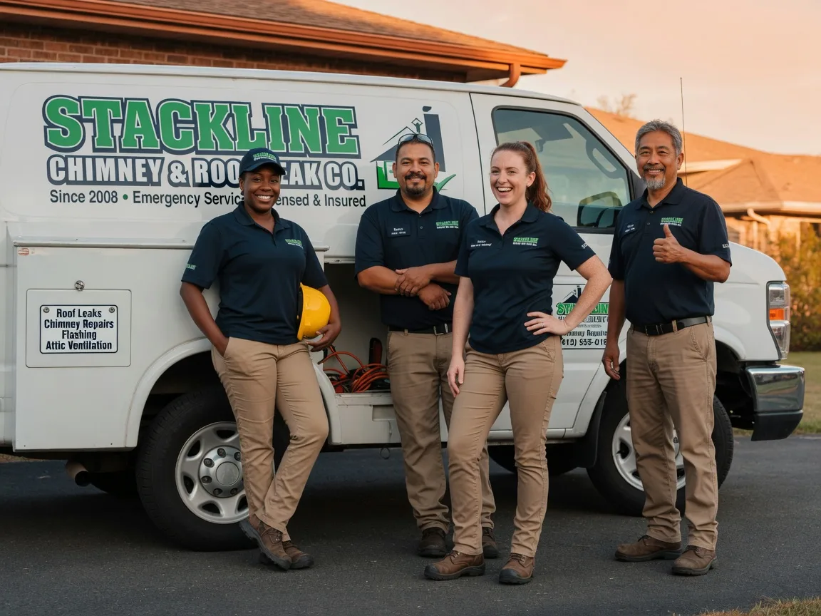 Chimney flashing repair company in Hertford, NC